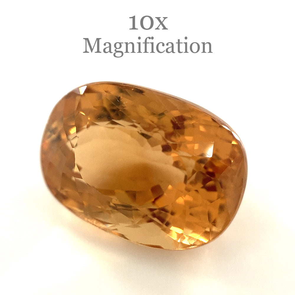 10.80ct Cushion Heliodor / Golden Beryl - Skyjems Wholesale Gemstones