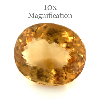 8.61ct Oval Heliodor / Golden Beryl - Skyjems Wholesale Gemstones