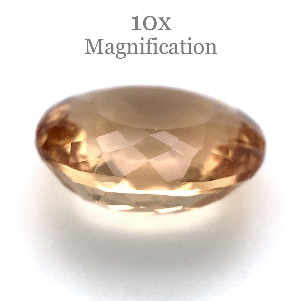 8ct Cushion Heliodor Golden Yellow Beryl from Brazil, Mixed Cut Gemstone by SkyJems Canadian Gem Specialists
